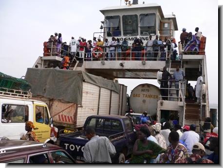 Image result for Gambia Ferry