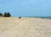 Empty Banjul beach