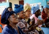 Fula women in headdress