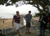 Tourists on fort bastion