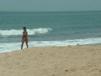 Woman on beach